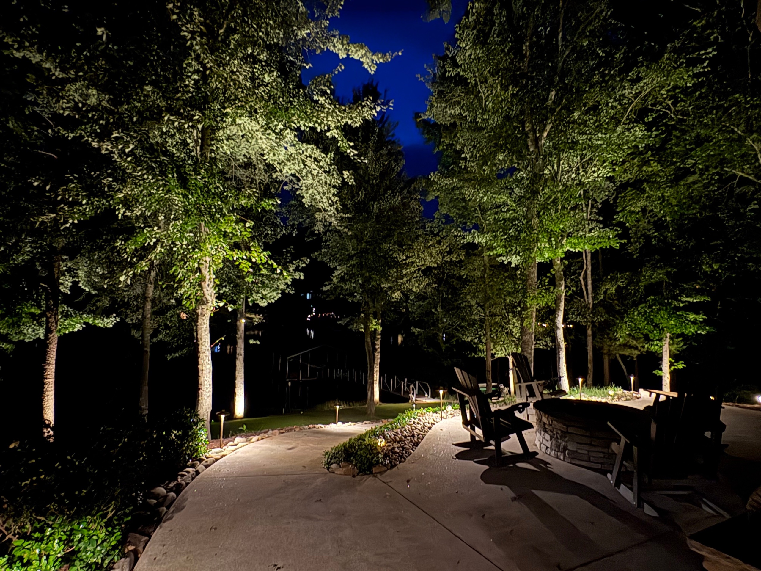Lake house lighting