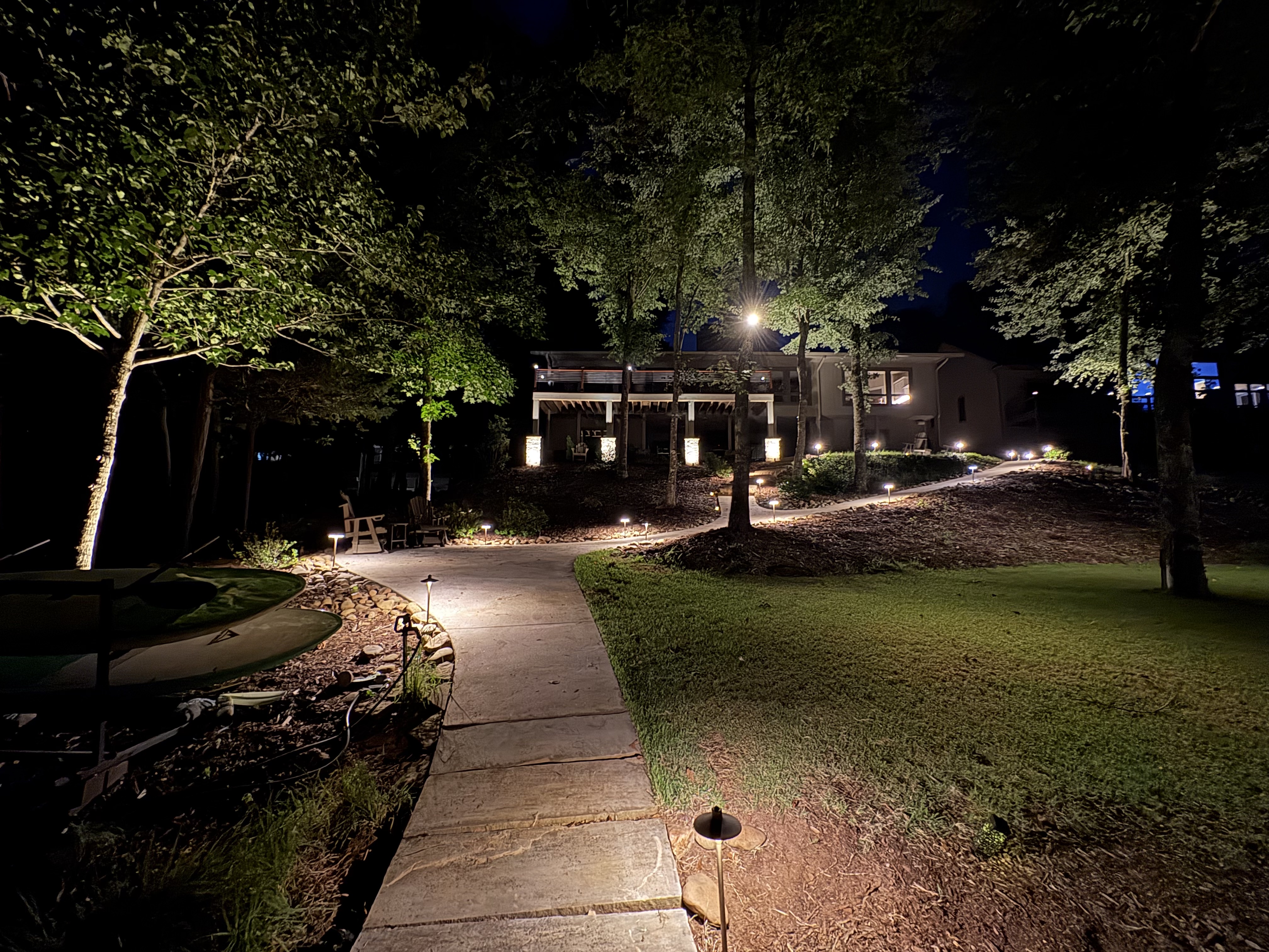 Luminosity Outdoor Lighting install