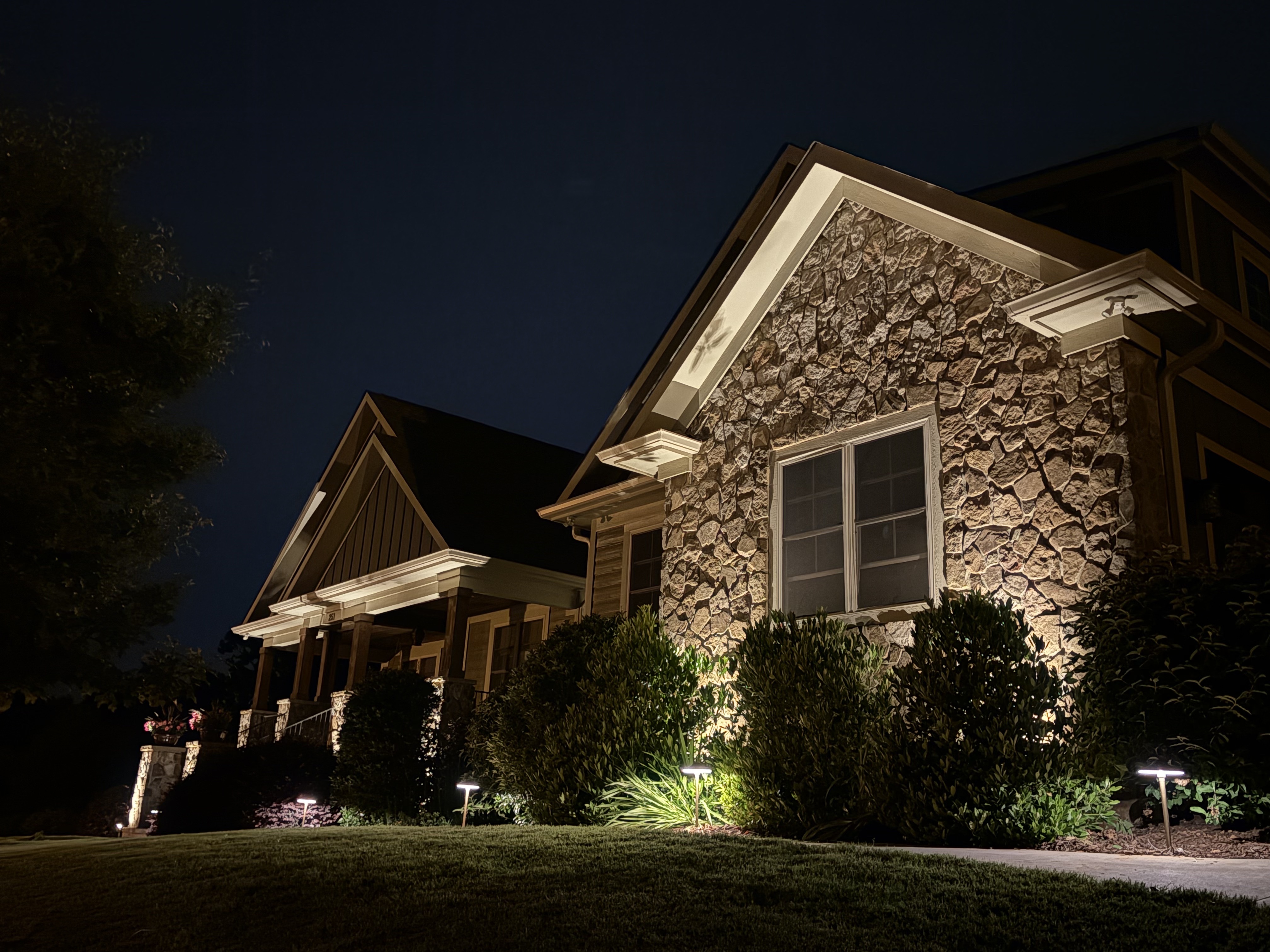 Luminosity Outdoor Lighting install