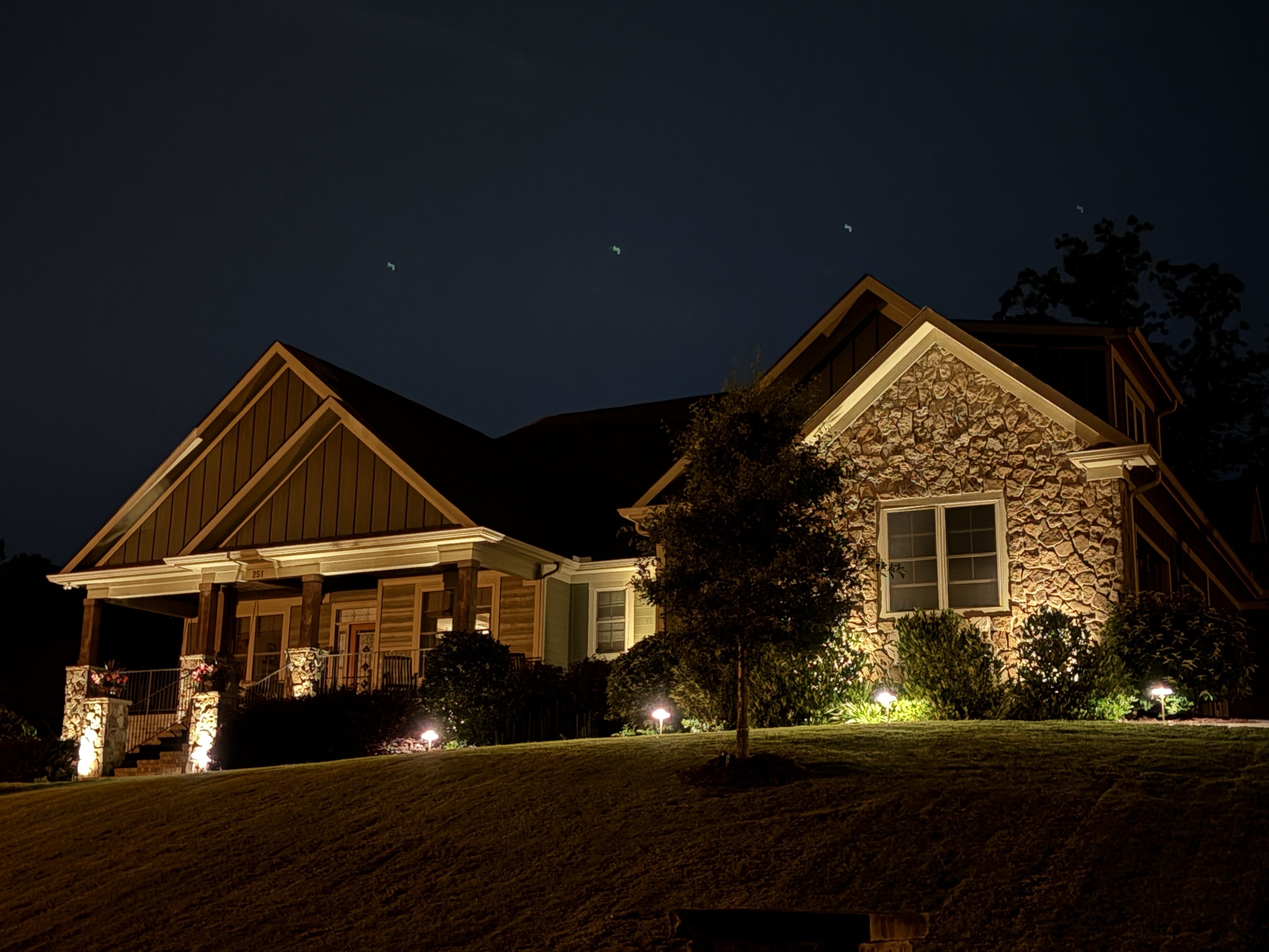 Luminosity Outdoor Lighting install