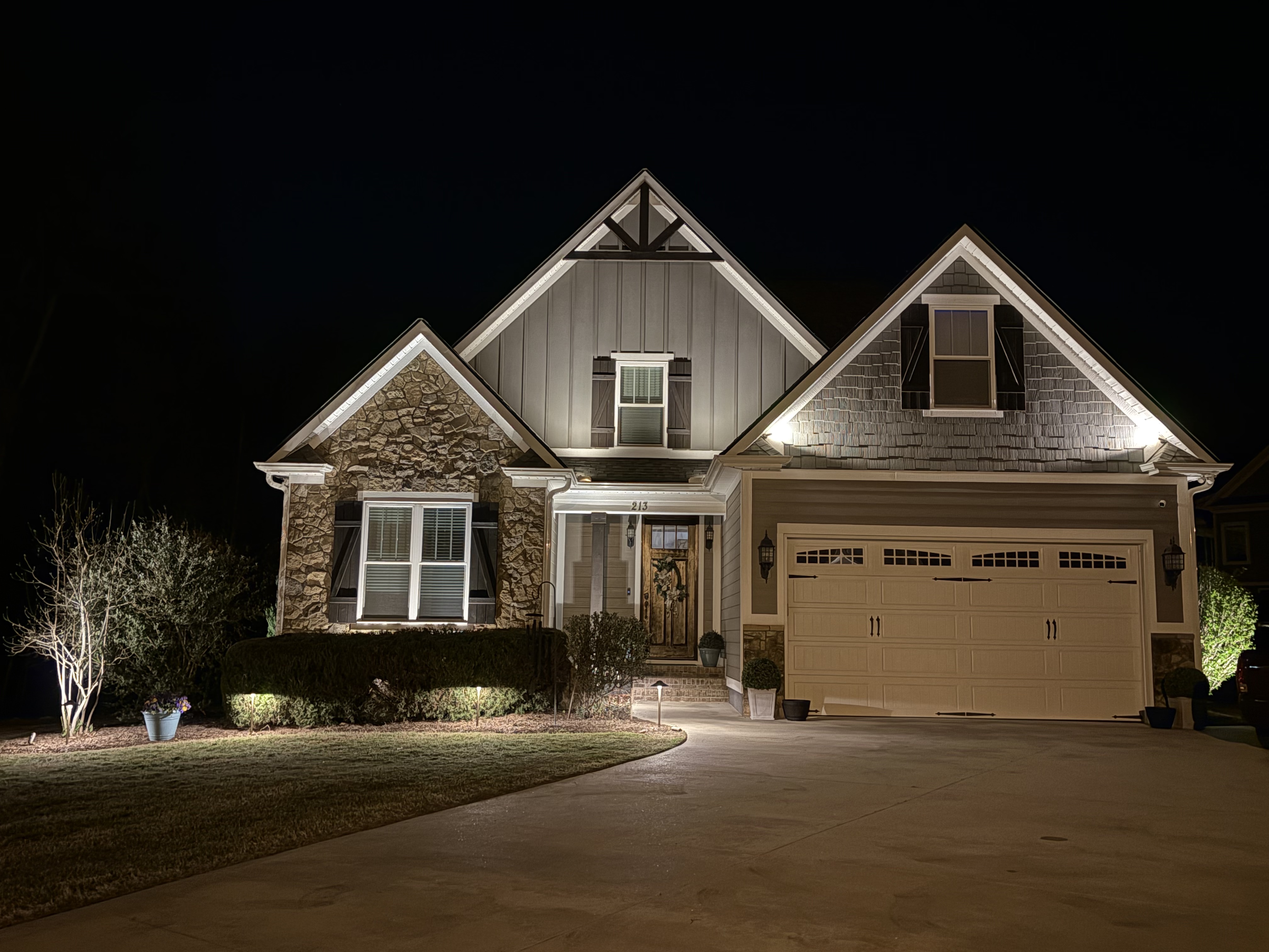 Luminosity Outdoor Lighting install